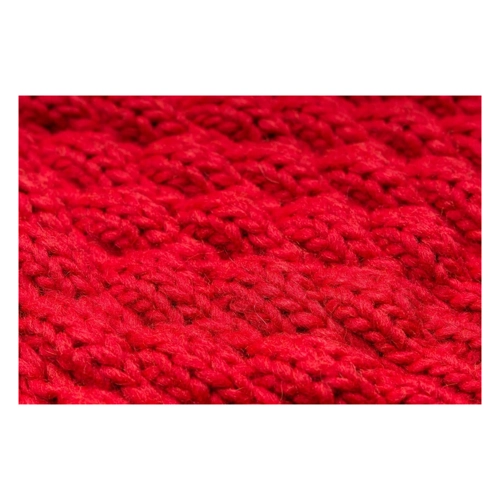 Bild von styleBREAKER Damen Strick Loop Schal Einfarbig mit Bubblemuster