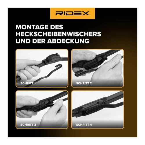 Bild von RIDEX Scheibenwischer 298W0070 – Flachbalkenwischblatt für Frontscheiben