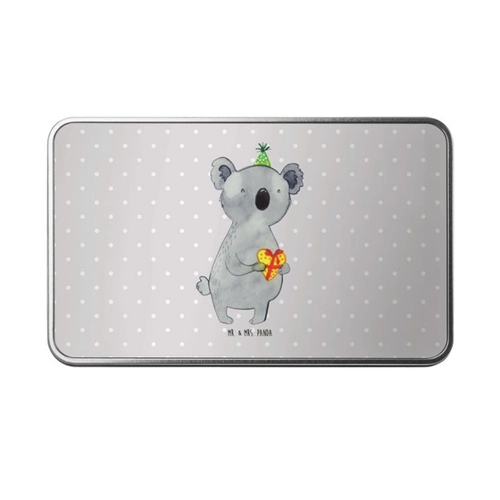 Bild von Mr. & Mrs. Panda Dose Koala Geschenk - Grau Pastell