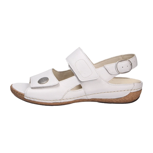 Bild von Sling-Pumps Weiss Heliett 41 – Bequeme Damensandale für jeden Anlass
