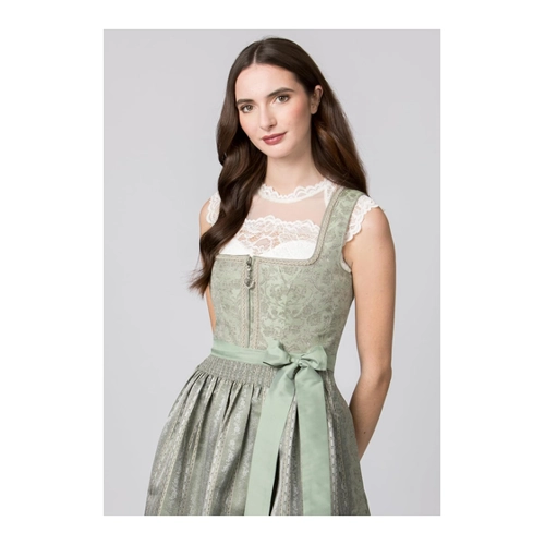 Bild von Elegantes Heimatgwand Damen Grace Maxi Dirndl in Salbei von Stockerpoint
