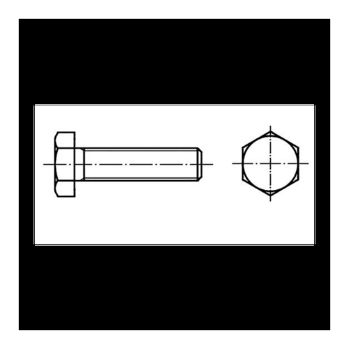 Bild von TOOLCRAFT TO-9989019 Sechskantschraube M12 110mm Außensechskant DIN 933 Edelstahl A4 – eine hochwertige Lösung
