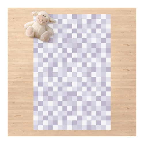 Bild von Vinyl-Teppich Geometrisches Muster Mosaik Flieder