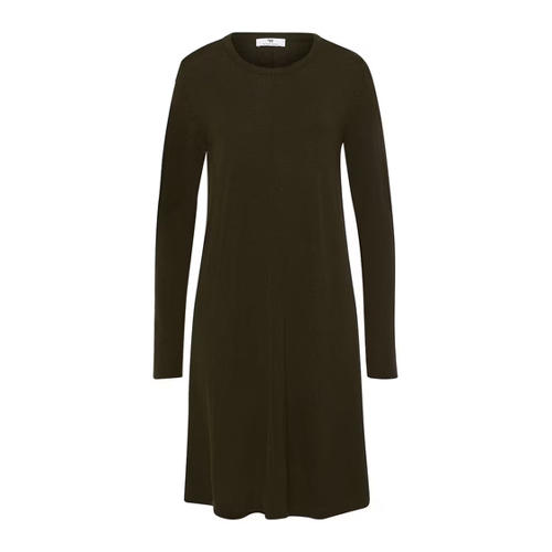 Bild von Elegantes Strickkleid von Peter Hahn in Oliv