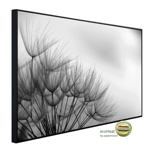 Bild von papermoon Infrarotheizung »EcoHeat - Blumen Schwarz + Weiss« im Test