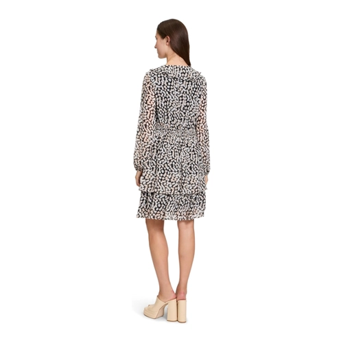 Bild von Romantisches Cartoon Chiffonkleid mit Stufen für Damen