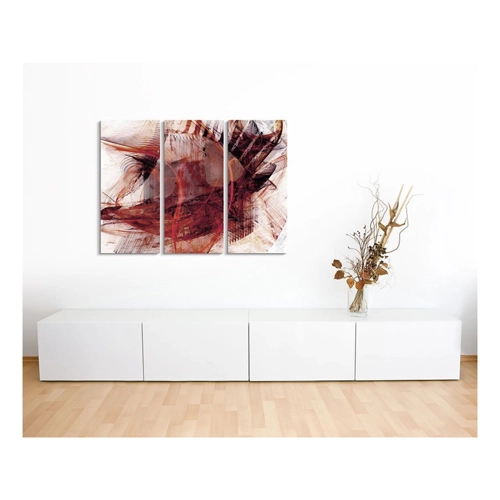 Bild von Sinus Art Leinwandbild 130x90cm Wandbild Abstrakt 1403