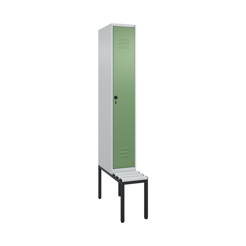 Bild von C+P Spind Classic PLUS, 1 Abteil, HxBxT 2.120 x 300 x 815 mm