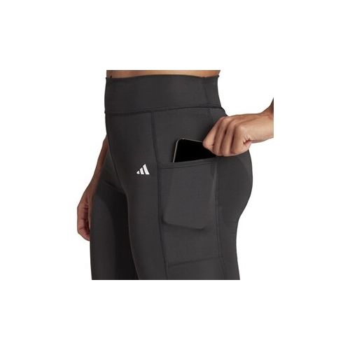 Bild von adidas W Optime Studio Mid-Rise 7/8 Legging Damen (Schwarz L ) Fitnessbekleidung