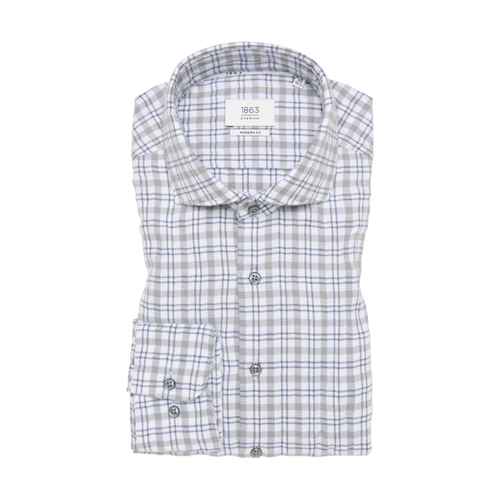 Bild von MODERN FIT Hemd in graphit kariert von ETERNA