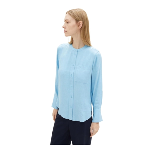 Bild von TOM TAILOR Damen Basic Bluse mit Brusttasche – Übersicht & Bewertung