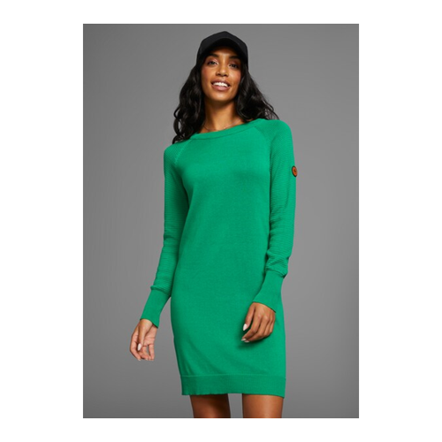 Bild von KangaROOS Strickkleid mit Strickkontrast am Ärmel