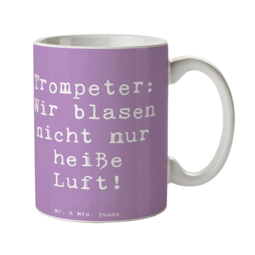 Bild von Mr. & Mrs. Panda Tasse Trompete Kunst - Lavendeltraum