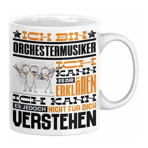 Bild von Trendation Tasse Orchestermusiker - Ein stylisches Geschenk