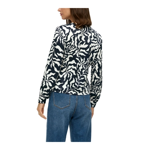 Bild von Elegante s.Oliver Wickelbluse mit Alloverprint
