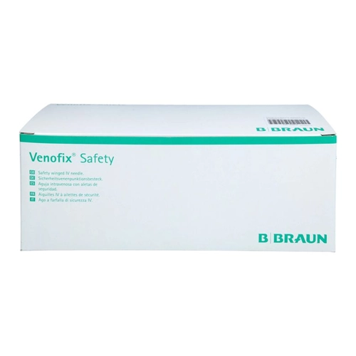 Bild von VENOFIX Safety Venenpunkt.21 G 0,8x19mm 19cm grün 50 St.