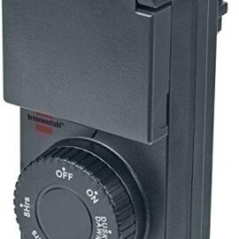 Bild von Brennenstuhl 1506120 Zeitschaltuhr analog 1800W IP44 Dämmerungsfunktion