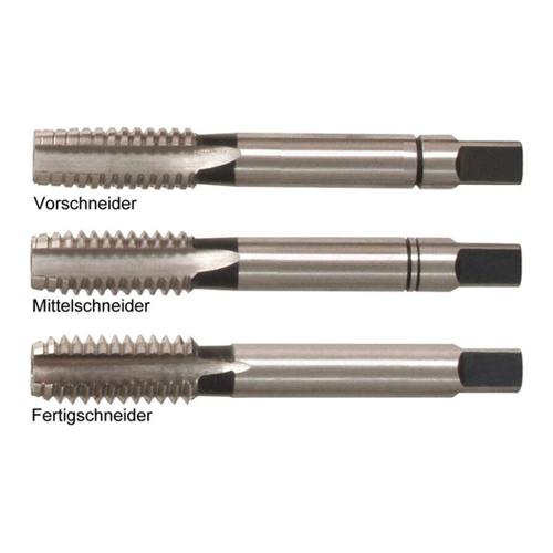 Bild von H.gewindeb. D2184UNC Hss 3-48 Stz. FORUM – Handgewindebohrer-Satz im Test