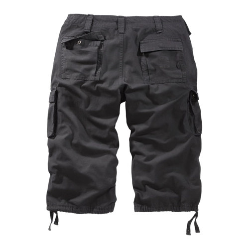 Bild von Surplus Raw Vintage Herren Cargo Trooper Legend 3/4 Shorts in Schwarz