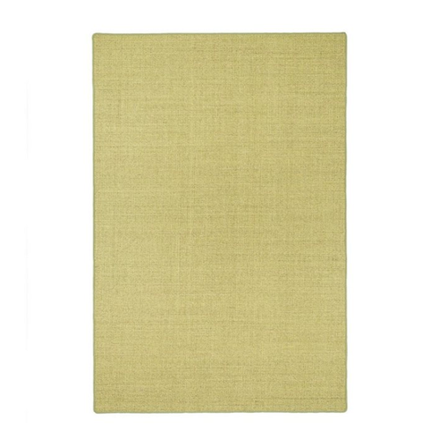 Bild von Snapstyle Sisal Natur Teppich Klassisch Grün 100x100 cm