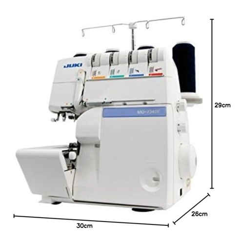 Bild von JUKI MO-734DE Overlock Nähmaschine – Die ideale Maschine für kreative Nähprojekte