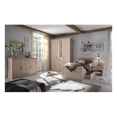 Bild von Moebel-Eins Nachttisch LÜTTICH – Funktionalität trifft modernes Design