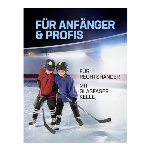Bild von MUWO Eishockeyschläger "Racer" für Kinder und Erwachsene – Hochwertige Birkenholzqualität
