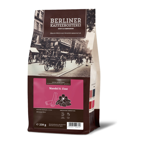 Bild von Aromatisierter Kaffee Mandel Zimt von Berliner Kaffeerösterei