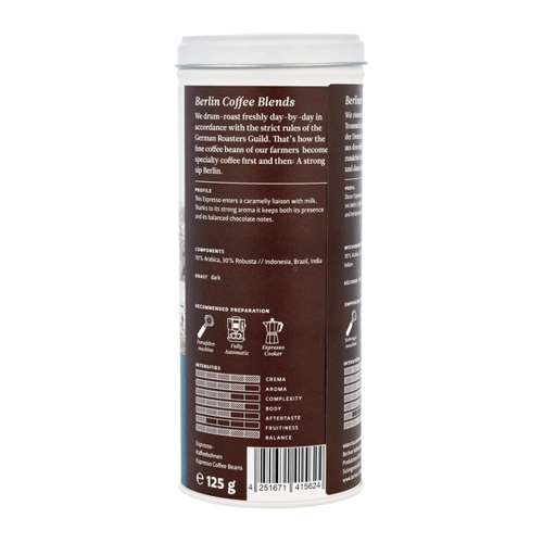 Bild von Berliner Kaffeerösterei Java Espresso 250g