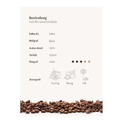 Bild von Costa Rica Juanachute Estate - Berliner Kaffeerösterei