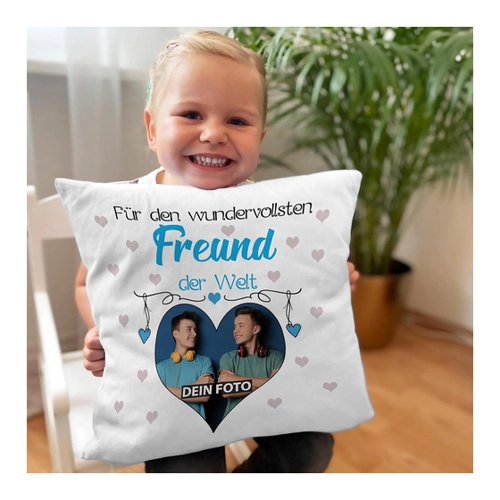 Bild von Kissen für den wundervollsten Freund - PR Print Royal Fotokissen mit Füllung, Modell F00084-058