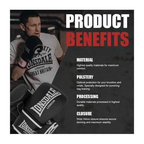 Bild von Lonsdale Boxhandschuhe – Perfekte Begleiter für intensives Training