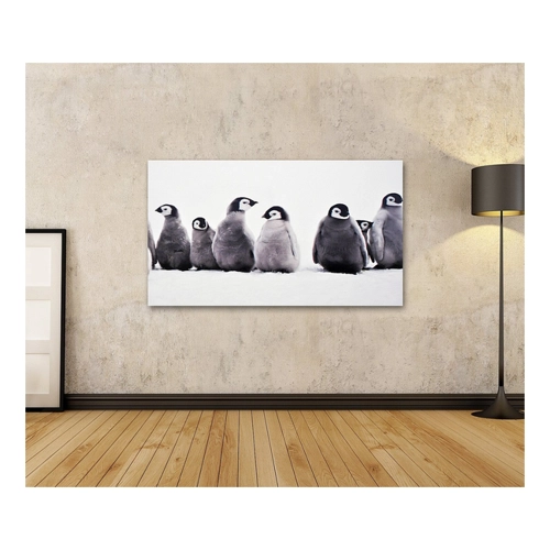 Bild von Islandburner Wandbild - 100x57cm - Kunst auf Leinwand