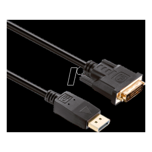 Bild von HDSupply DisplayPort zu DVI-D Kabel 1,0 m - Optimal für FullHD Übertragungen