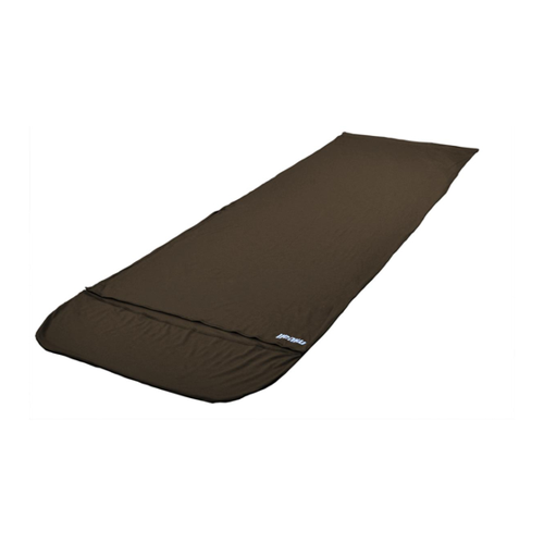 Bild von Mivall Inlett BW Mischgewebe Decke 255x75cm braun