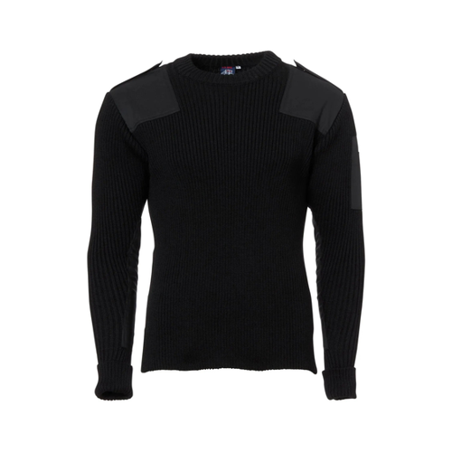 Bild von Elbe Team Marinepullover Rippstrick in Schwarz