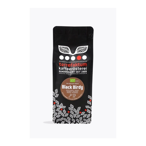 Bild von Torrefaktum Black Birdy Bio 1kg - Hochwertiger Kaffee für Genussliebhaber
