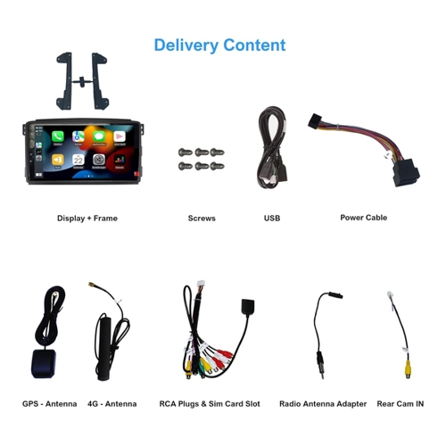 Bild von TAFFIO 9" Touchscreen Android Autoradio für Smart Fortwo 451 (2005-2010)