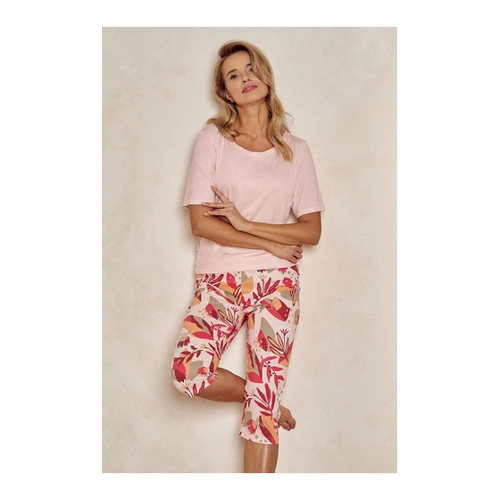 Bild von Mademoiselle Sommeil Capri-Pyjama in Rosa-Beige (2 tlg., 1 Stück)