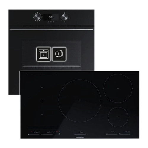 Bild von Küppersbusch Backofen-Set 70 Liter mit Induktionskochfeld Powerstufe autark 90 cm