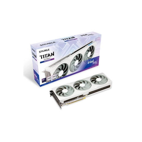 Bild von SPARKLE Intel Arc B580 Titan Luna OC 12GB Grafikkarte