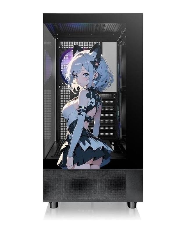 Bild von THERMALTAKE View 270 TG ARGB Mid Tower E-ATX Gehäuse Sichtfenster Hydrangea Blue