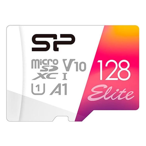 Bild von Silicon Power Elite Micro SDXC 128GB UHS-I A1 V10 - Speicherkarte