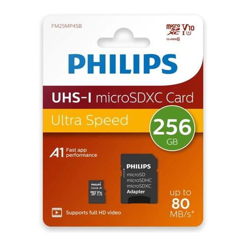 Bild von Philips MicroSDXC Card 512GB Class 10 UHS-I U1 inkl. Adapter