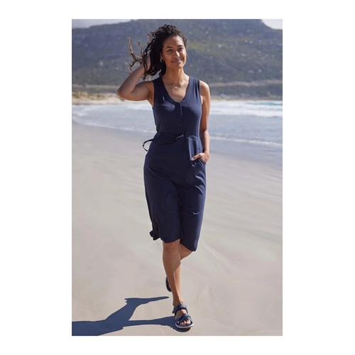 Bild von Mountain Warehouse Bahamas ärmelloses Damenkleid – leichtes, atmungsaktives, schnell trocknendes Kleid in leuchtendem Pink