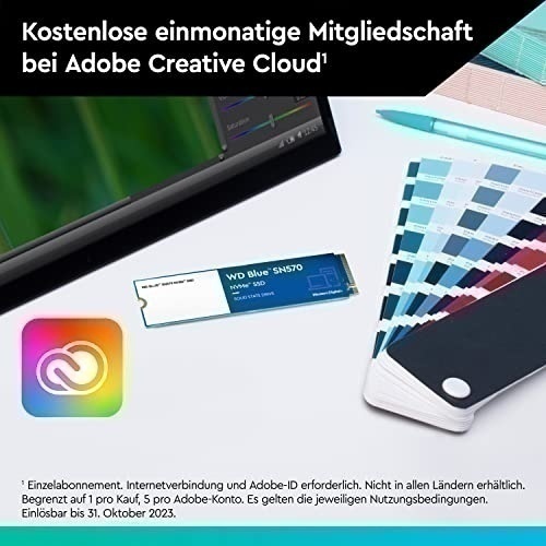 Bild von Western Digital Blue SN570 2TB M.2 2280 SSD