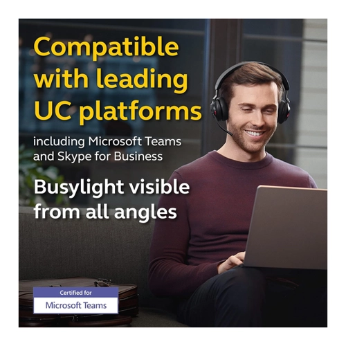 Bild von Jabra Evolve2 65 Wireless PC Headset mit Ladestation