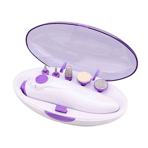 Bild von UNIQ Elektrische Nagelfeile - Das umfassende Maniküre-/Pediküre-Set