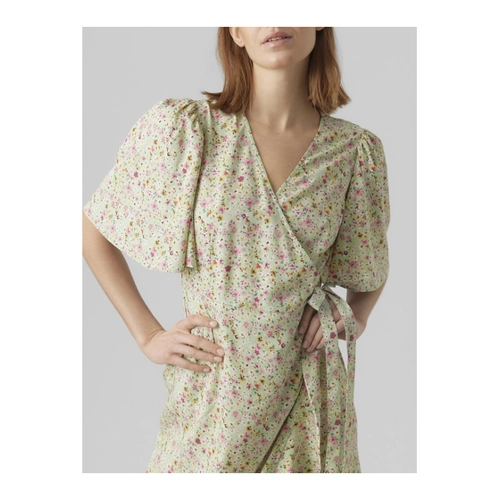 Bild von VERO MODA Female Kleid VMEMMA Henna 2/4 Long WRAP Dress WVN GA