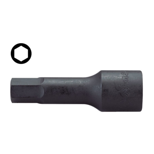 Bild von 6-Kant Einsatz HANS 1/2 Zoll 17 mm Lang (75mm)